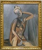 158 Ermitage Picasso 1912 Femme nue assise